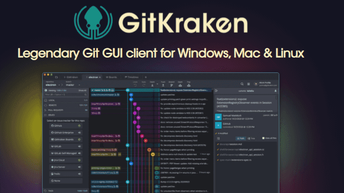 GUI git клиент, которым я пользуюсь больше 3х лет - GitKraken