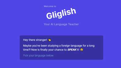 Бот нейросесть Giglish для практики говорения на английском языке